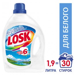 Средство для стирки жидкое автомат 1,95 л PERSIL (Персил) Горное озеро, гель, 2348159