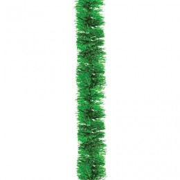 Мишура 1 штука, диаметр 50 мм, длина 2 м, зеленая, 4-180-5