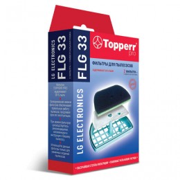 Комплект фильтров TOPPERR FLG 33, для пылесосов LG, 1152