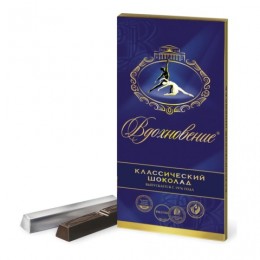 Шоколад БАБАЕВСКИЙ Вдохновение, классический, в стиках, 100 г, картонная упаковка, ББ08830