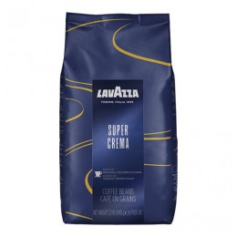 Кофе в зернах LAVAZZA Espresso Super Crema, 1000 г, вакуумная упаковка, 4202