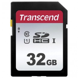Карта памяти SDHC 32 GB TRANSCEND UHS-I U3, V30, 95 Мб/сек (class 10), TS32GSDC300S