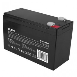 Аккумуляторная батарея для ИБП любых торговых марок, 12 В, 7 Ач, 151х65х100 мм, SVEN, SV-0222007