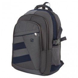 Рюкзак BRAUBERG MainStream 2, 35 л, размер 45х32х19 см, ткань, серо-синий, 224446