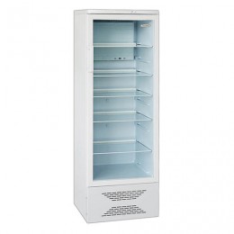 Холодильная витрина БИРЮСА Б-310, общий объем 310 л, 169x58x62 см, белый